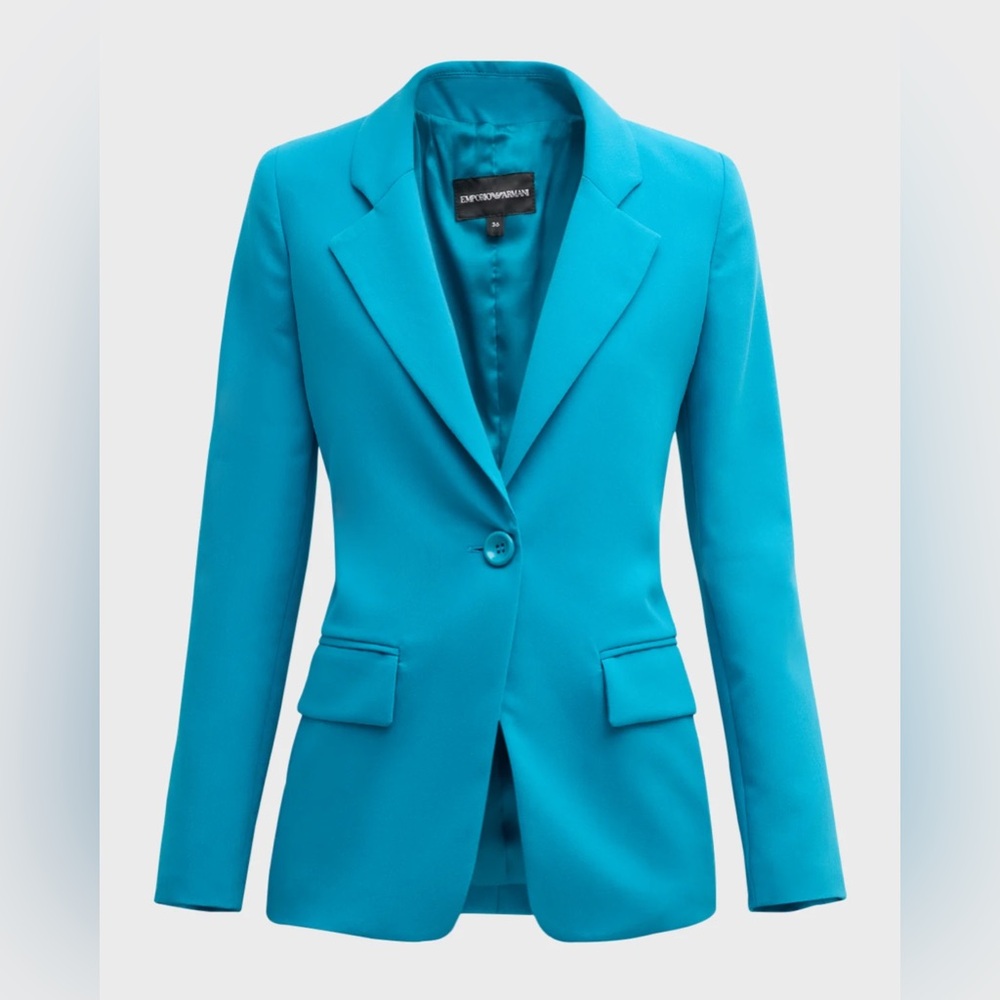 Emporio Armani Turquoise Blazer